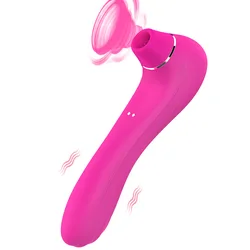 Clitoral Sucking Vibrator for Women, Clit Massaging Vibrating Toy with 10 Sucking Modes, Rechargeable Nipple Suction Stimulator