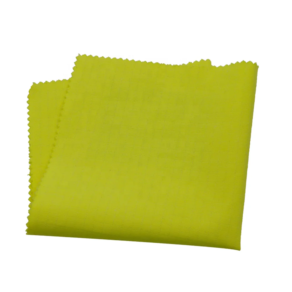 96 China Supplier Fire Retardant Antistatic Fluorescent Yellow Modacrylic Cotton Blended Fabric For Clothing