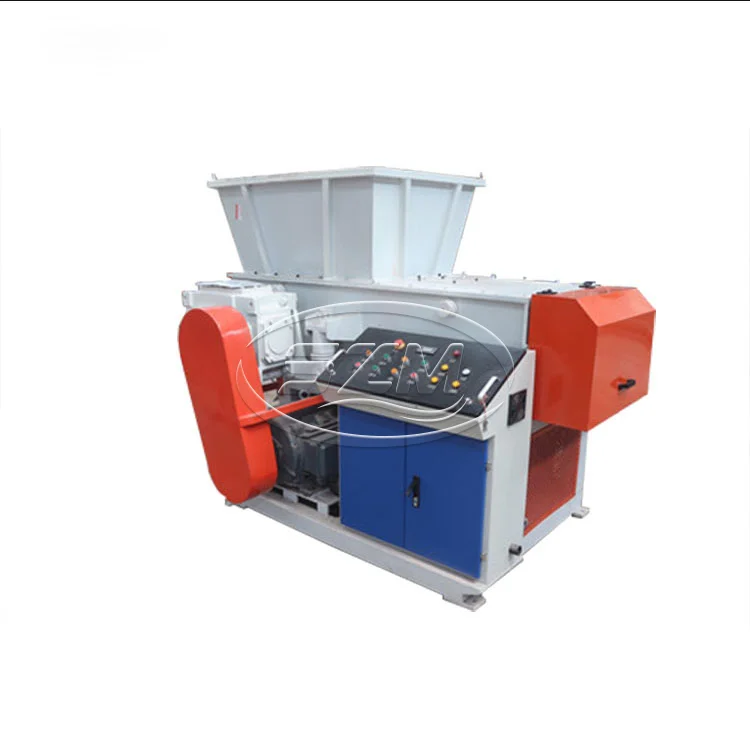 Plastic Pipe Domestic Waste Wood Pig Bone Single Shaft Shredder One Time Forming Shredder