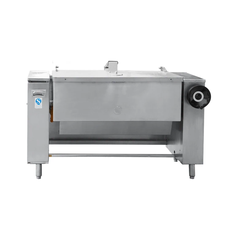 Большая Коммерческая жаровня Bratt из нержавеющей стали, газовая кипящая сковорода, откидной Электрический двойной жаккардовый чайник для приготовления пищи