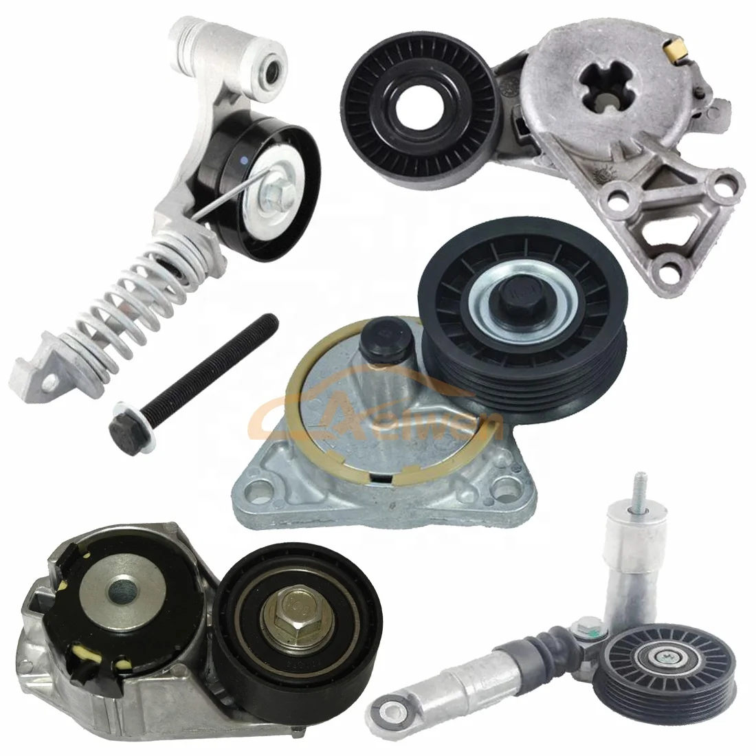 Aelwen Belt Tensioner Pulley Assy Belt Tensioner Belt Tensioner Pulley Used For Bmw For Kia For Honda For Toyota For Nissan