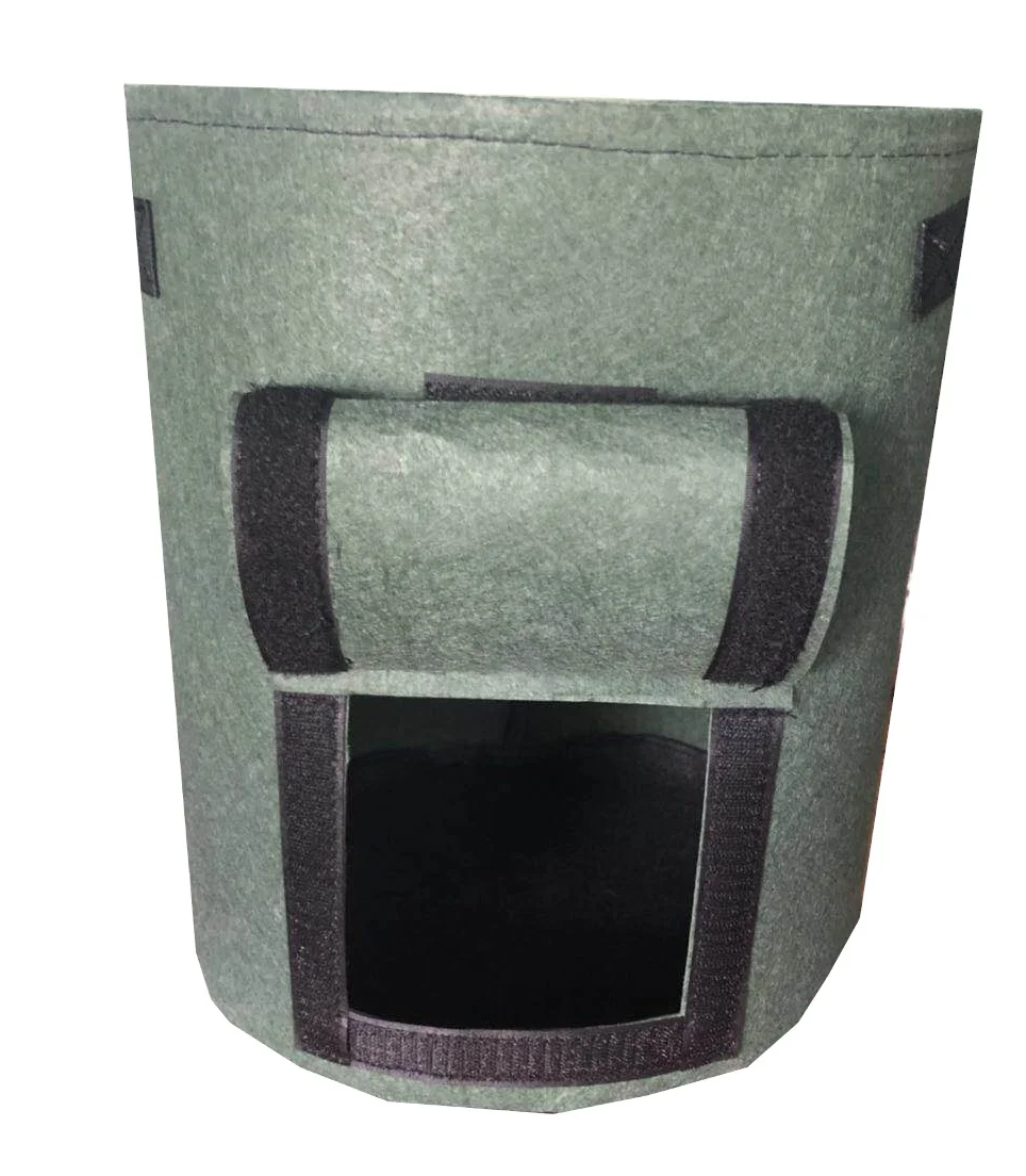 Felt potato planting bag strawberry flower pot tomato peanut plant growth bag