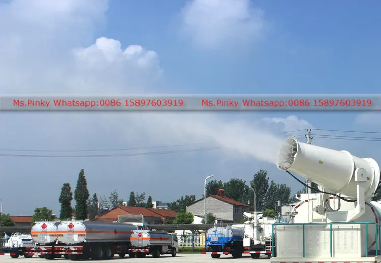 40m-80M Cannon Sprayer Remote Control  Water Truck for Construction Dust Coal dust Control Water Fog Mist