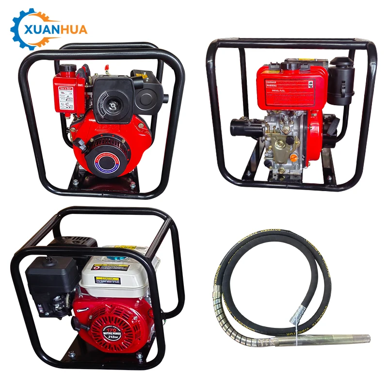 Xuanhua factory new type gasoline and electric engine concrete vibrator