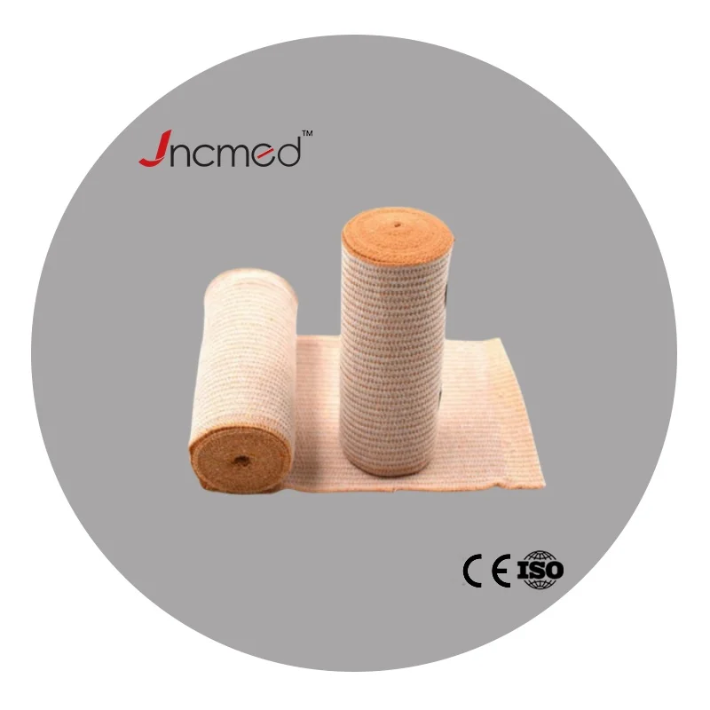 JCMED Disposable Medical Hospital Skin Color High Elastic Cotton Crepe Bandage