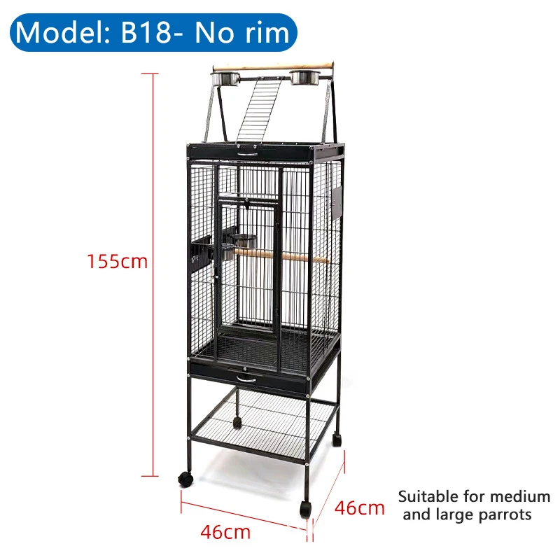 Wholesale China Manufacturer Cheap Large Breeding Canary Bird Parrot Cages Outdoor Indoor Using for Sale