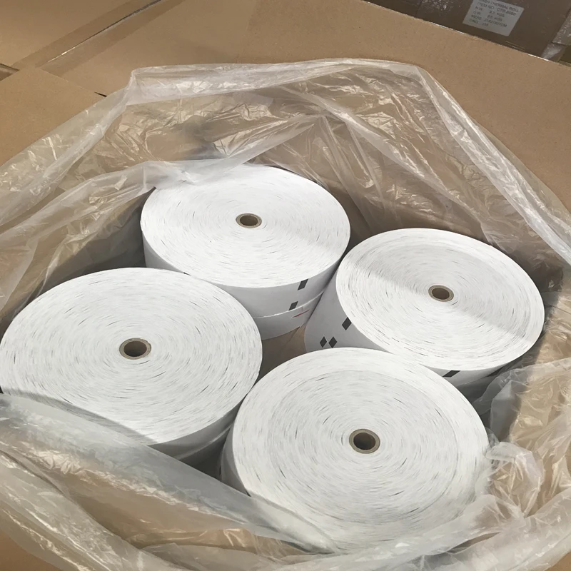 manufacturers 80x180 atm roll thermal paper with sensor mark