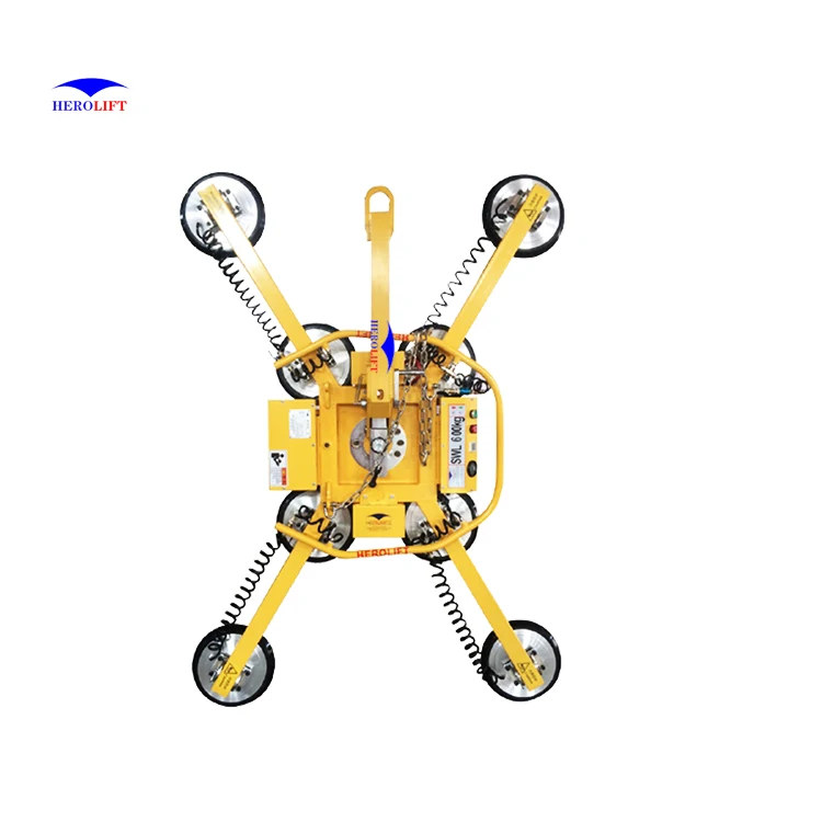 Suction cup glass lifter