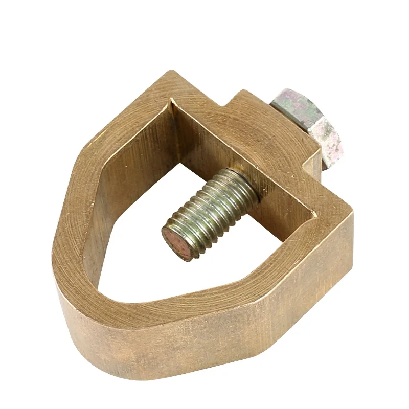 Copper  rod earth clamp connector
