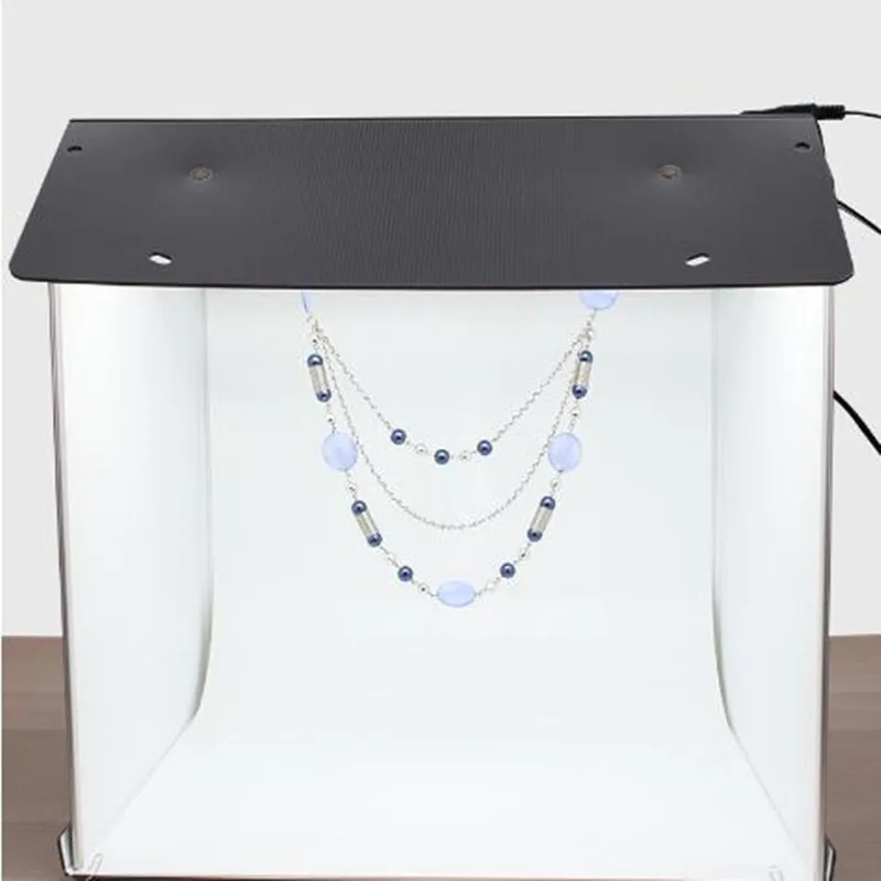 
SANOTO F40 Photo Studio Box Photography Backdrop portable Softbox LED Light Photo Box fold Photo Studio 