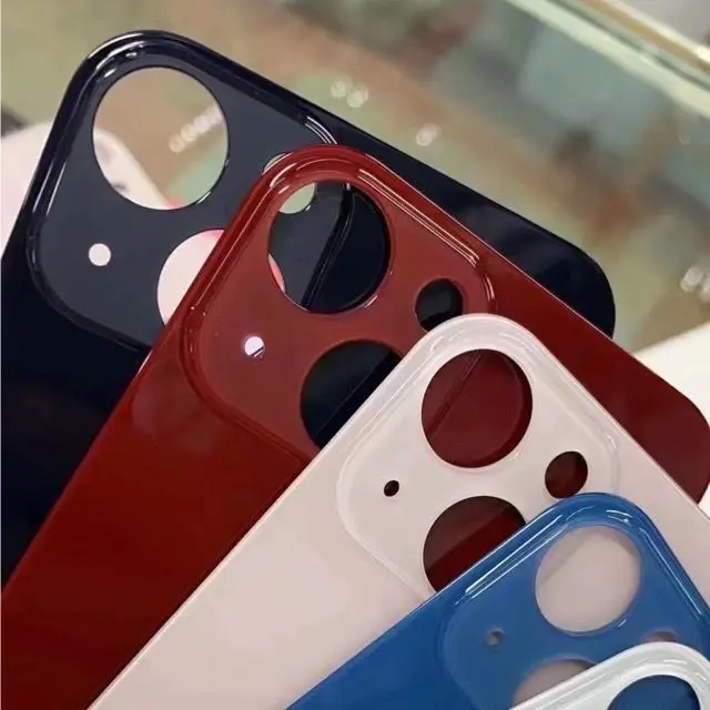 Крышка батарейного отсека стеклянная задняя крышка для iPhone 13 Pro max Замена 11 12