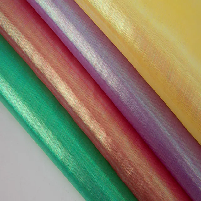 100% Spun Shining Polyester Voile Fabrics for Muslim scarf Polyester Sheer Voile Solid Woven 280CM Fabric