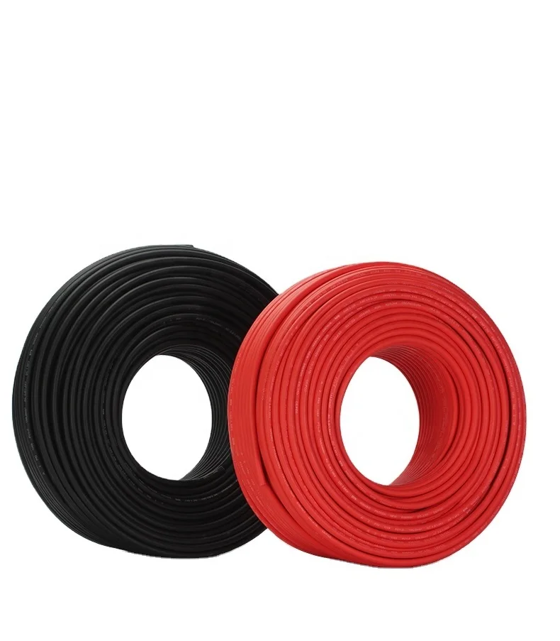 2024 Высококачественный Новый фотоэлектрический Солнечный 6 мм2 1000 В Оловянно-медный кабель