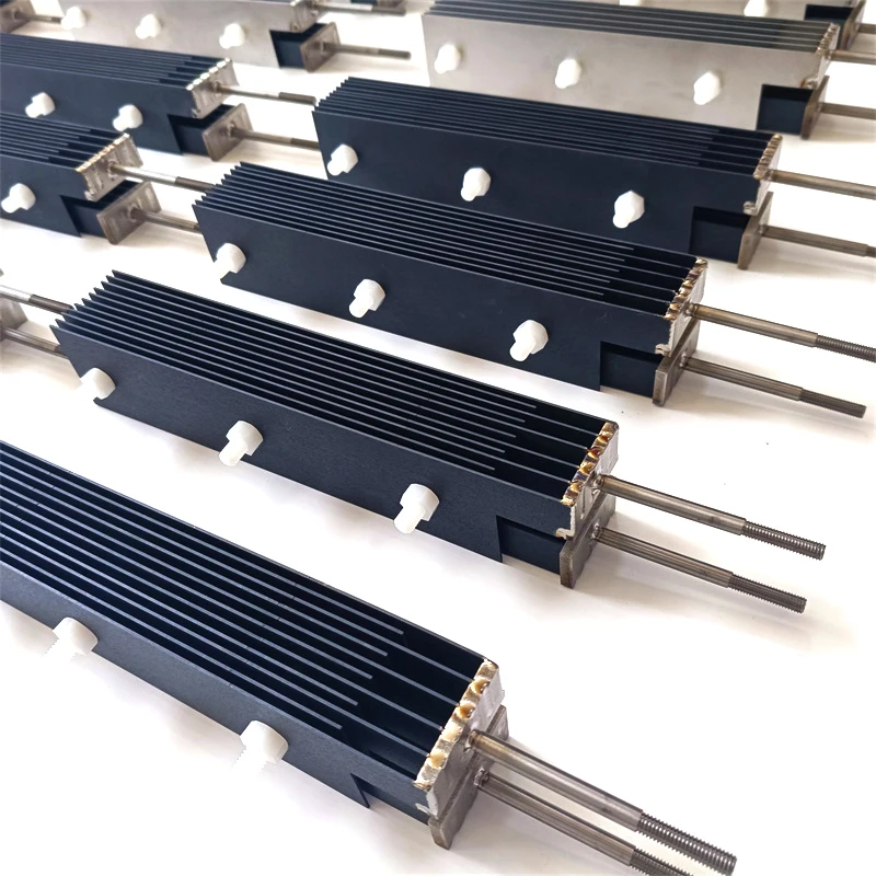 iridium oxide coating titanium anode rod for copper electrowinning cell