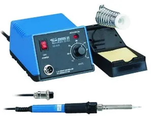 Zhongdi ZD-919 Temperature Controlled Soldering Station with 48W Iron, Soldering Stand and Sponge Holder