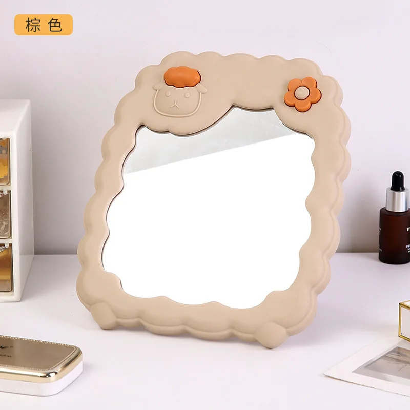 Plastic Cheap Table Mirror Wall Hanging Mirror  Stand Mirror
