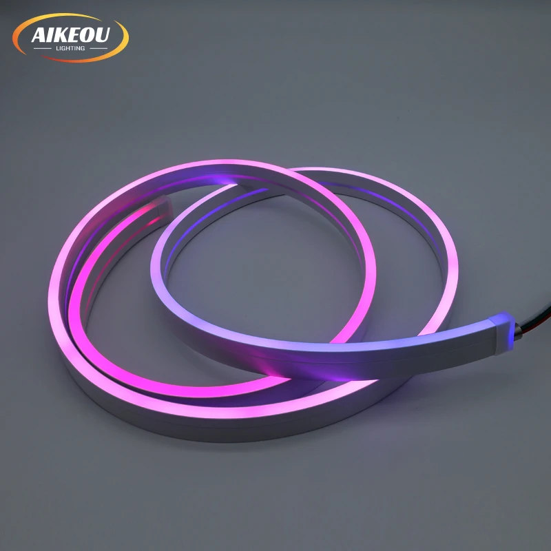 Outdoor IP67 Waterproof 06*16mm Color Alternate Neon Waterproof Neon Light Flexible LED Silicone Neon Strip