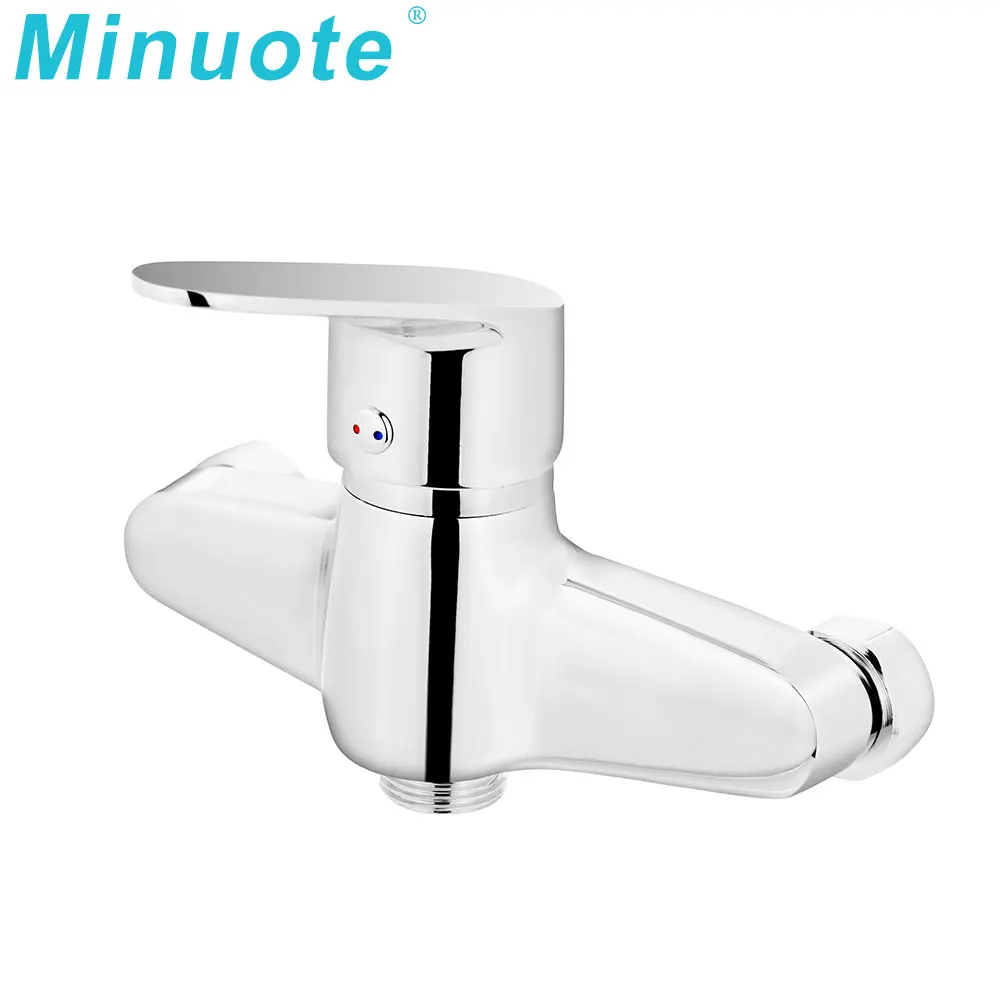Wall mounted bathtub shower faucet brass faucet shower replace shower faucet cartridge