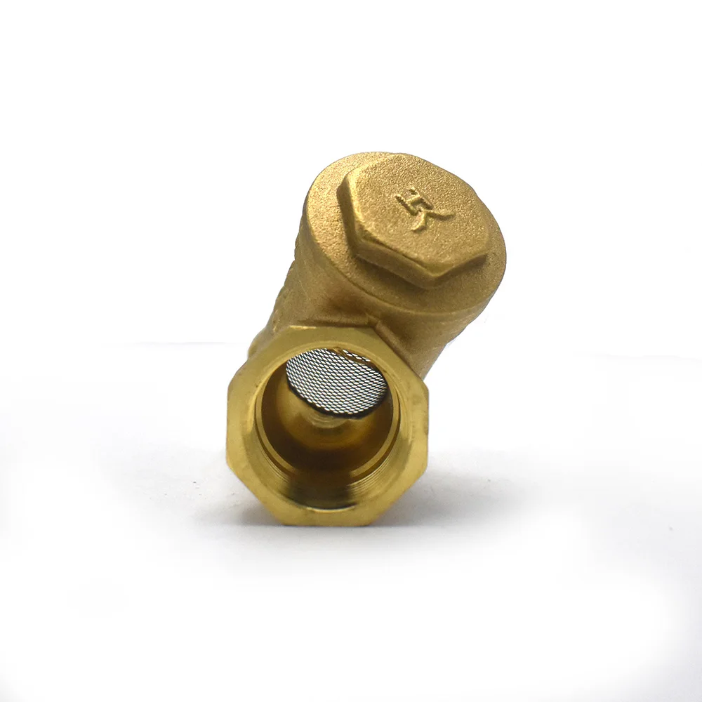 1 inch water meter strainer valve flow meter