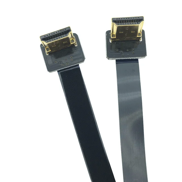  Farsins ультра тонкий FPV 20 pin HDMI плоский ленточный кабель 50 мм 100 150 200 300 500