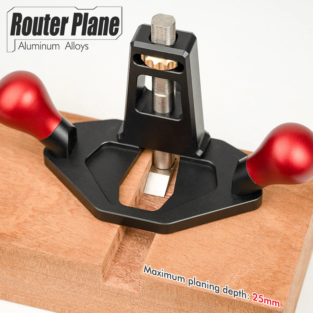 Woodworking European clear planing line single line dowel shoulder right Angle ebony grooves planing grooves