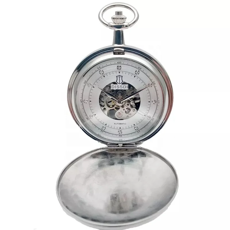 Custom Logo Luxury Watch Nurse Digital Number Gold Stainless Steel Women Luxury Custom Logo Quartz Pocket Watch