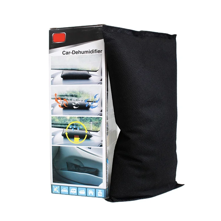 Hot-selling Portable  Removal Moisture Silica Gel Bag Car Dehumidifier Bag 1000g