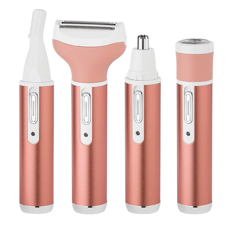COMCN Cree New Electric Four-in-One Eyebrow Repair Shaving Combination Women Multi-Functional USB Powered Household Appliance