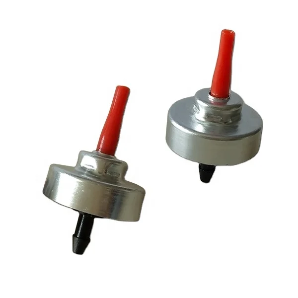 BYU Factory Price 20mm Butane Lighter Gas Spray Valves Adaptor for Metal Aerosol Cans