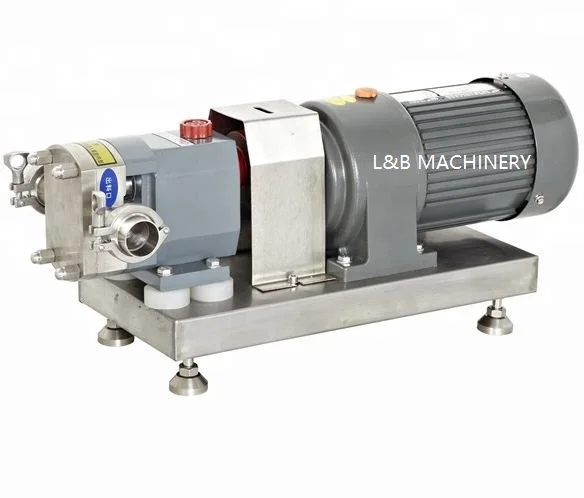 speed control lobe pump thick sugar syrup molasses transfer pump