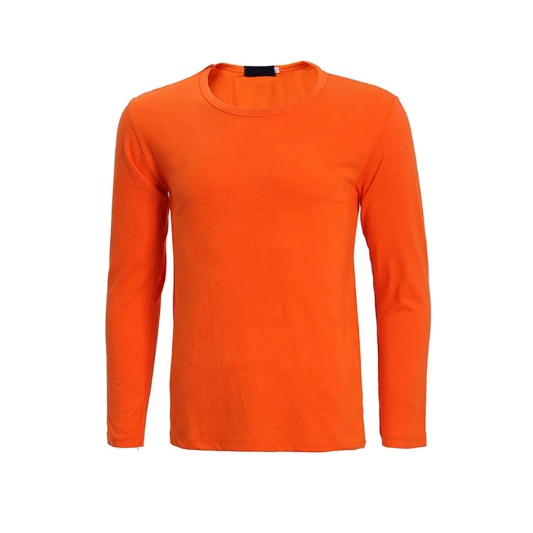  Повседневная футболка унисекс обычная с длинным рукавом оптовая продажа на заказ Мужская