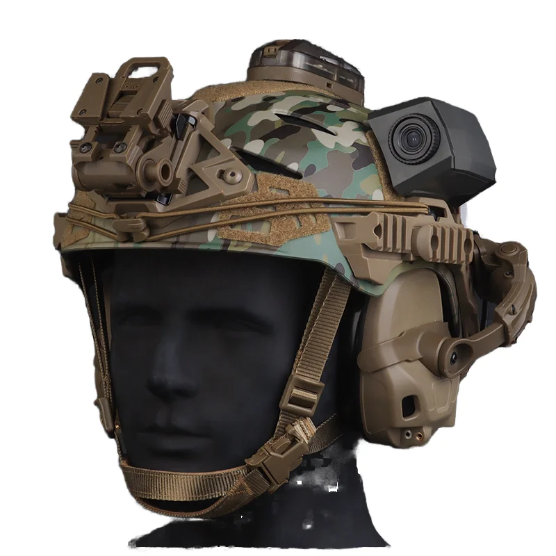 Fast Face Velcro Full Helmet outdoor Sports Lightweight Head Protection Gear Fast Tactical Helmet
