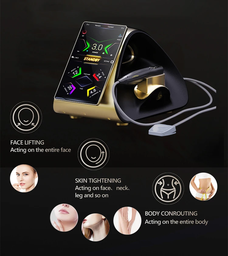 NEW upgrade version 22d non surgical face lift machine for body shaping equipment system from factory