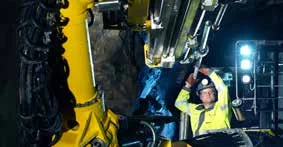 Boomer M Diesel / Battery 65m2 Underground Hard Rock Drill Mine Blasting Drilling Face Rig for