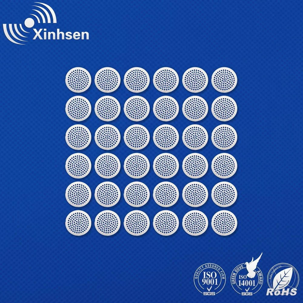 Direct supply etch metal mobile phone earphone speaker mesh accessories with customized production