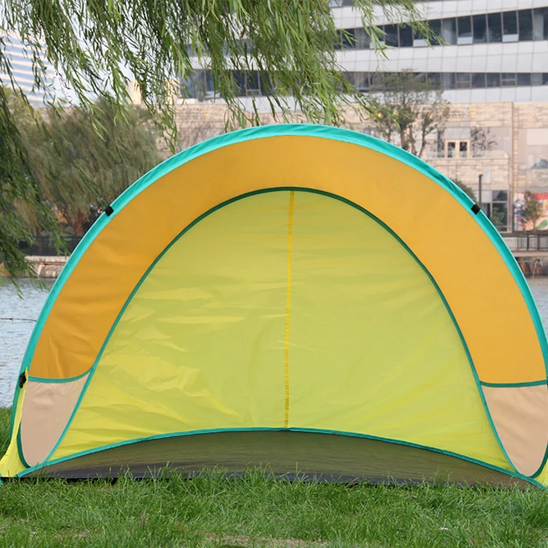 Silnylon Camping Outdoor Glamping Roof Canvas Bell Events Canopy Sauna Ultralight Waterproof For Baby Beach Tent Popup Tent