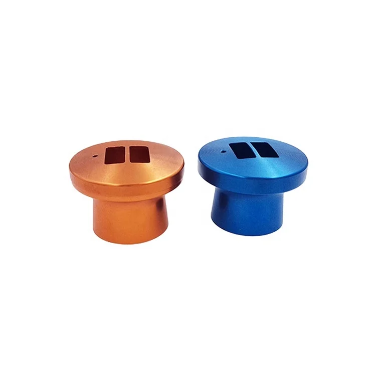 cnc machining turning parts with anodized for car charger housing