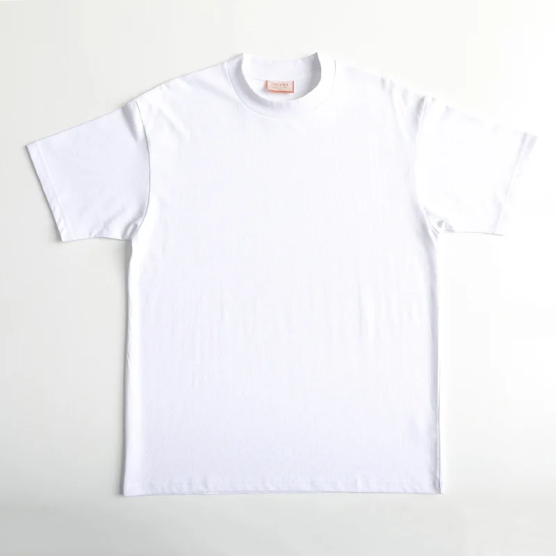 100% Cotton Print Your Brand Logo Organic  Quick Drying Unisex Graphic Factory Blank Plain Hem O Neck Men T Shirt