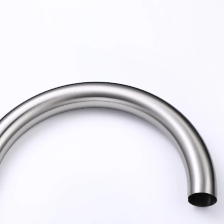Stainless steel spout tube Shower Arm kitchen faucet spout sink faucet pipe kitchen accessories bathroom Brushed