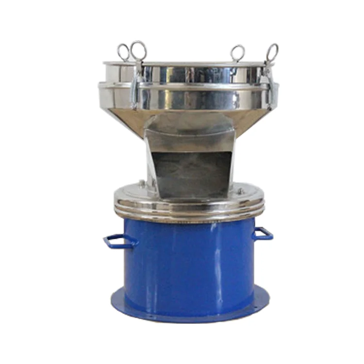 Low noise stainless steel 450 type vibro screening filter separator machine for solid liquid