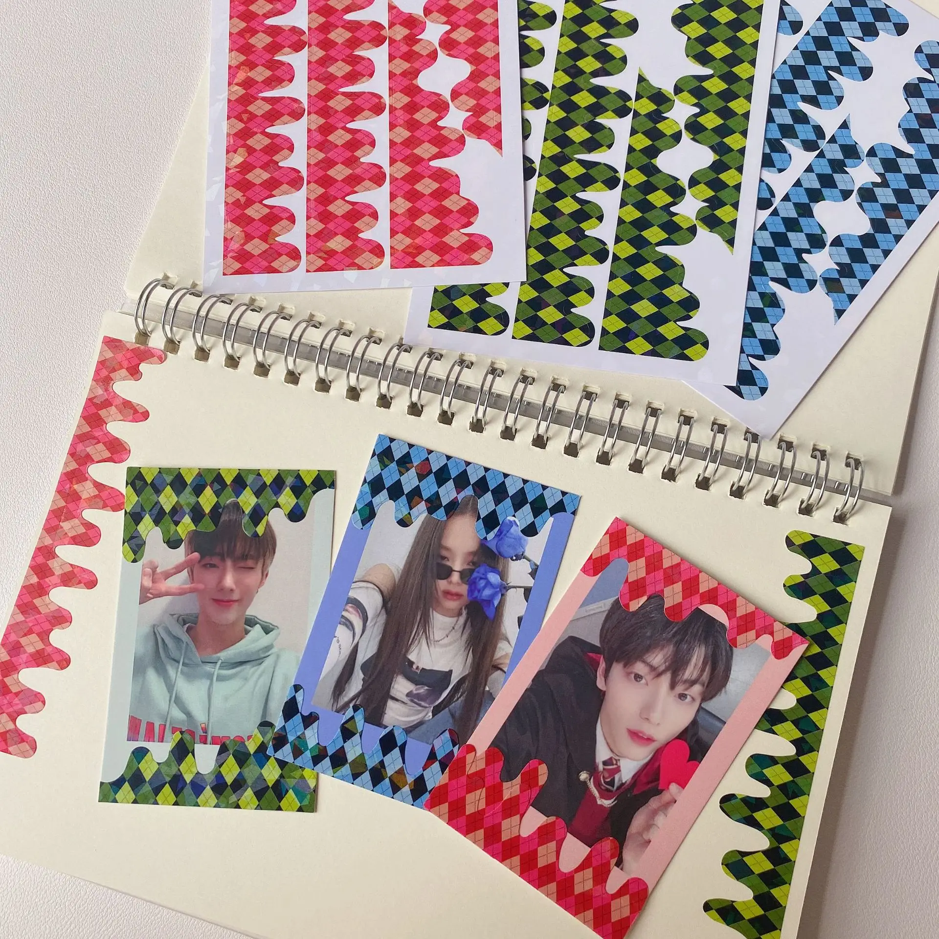 Korean INS Fashion Sparkling Sticker Fashion Decorative Stickers