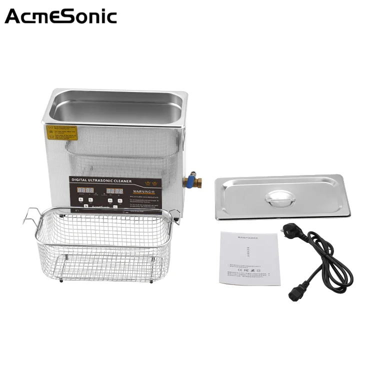 Ultrasonic Cleaner 6l Injector Cleaner Digital with sus Basket