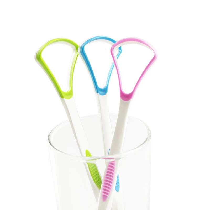 BSCI approved tongue cleaner cleans the tongue coating and keeps the mouth healthy