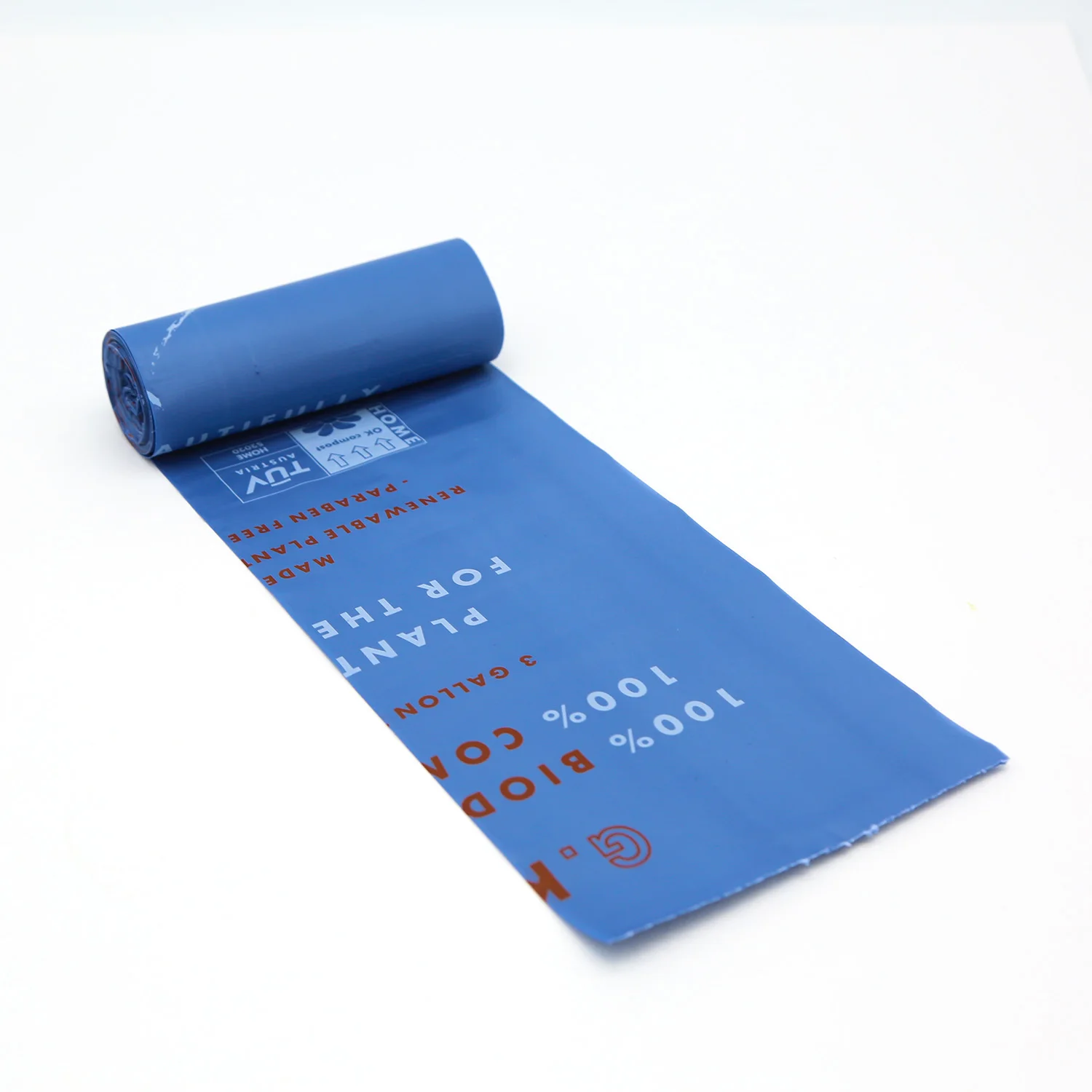 Компостируемый и биоразлагаемый мешок для мусора дома