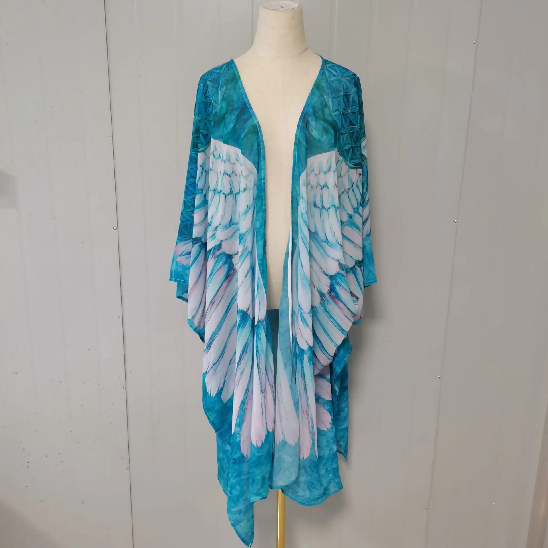 Hot Sale Women Beach Cover Up Dress 2022 Chiffon Swimsuit And Cover Ups For Swimwear