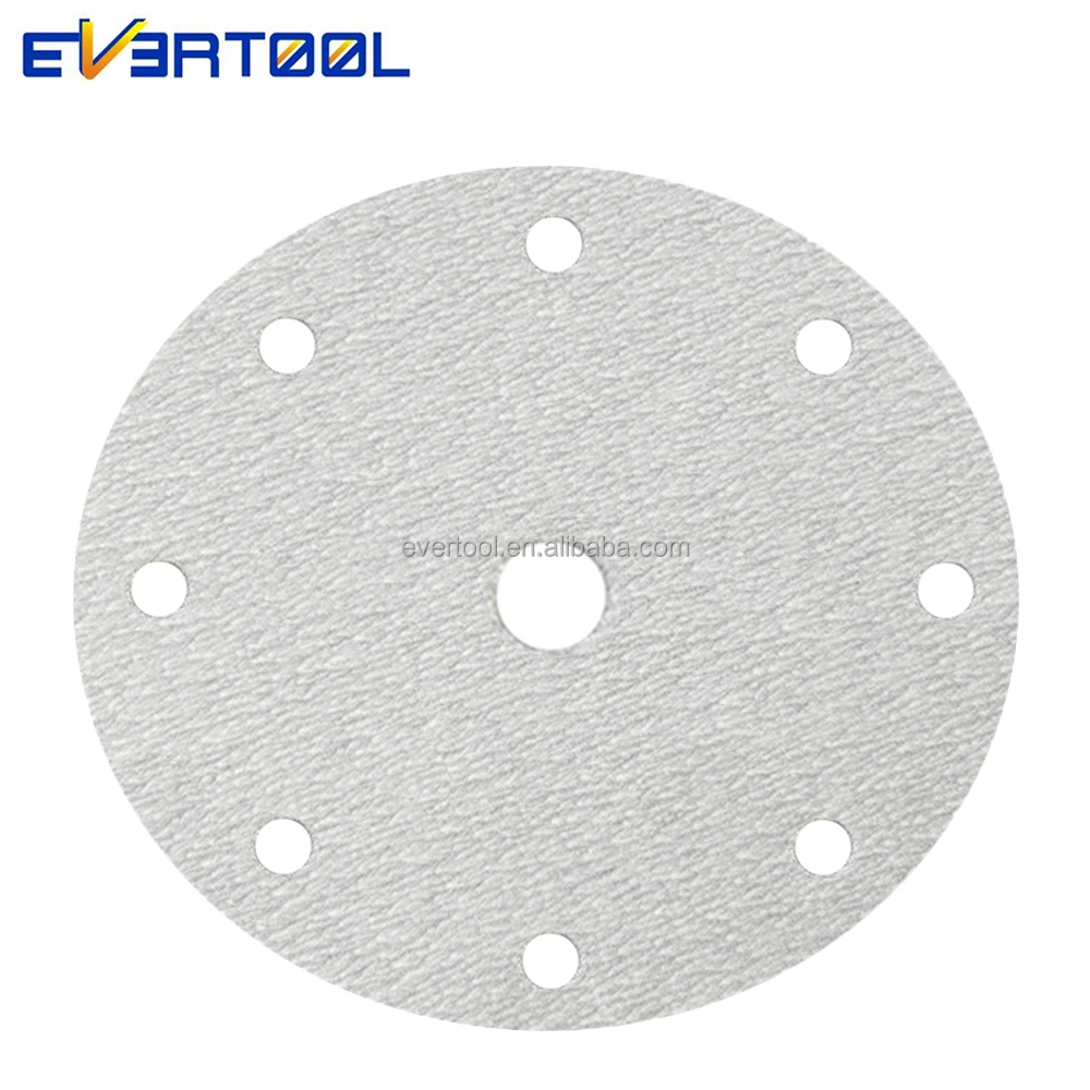 EVERTOOL Sanding Disc Orbit Hook&Loop Woodworking Sander Sand Paper Discs Grit Sand