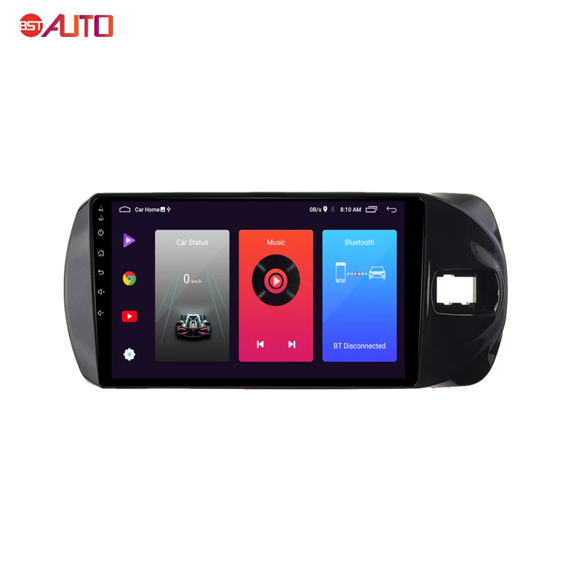 Android Car Multimedia System Audio Player For toyota vitz 2014-2019 Car Stereo Radio