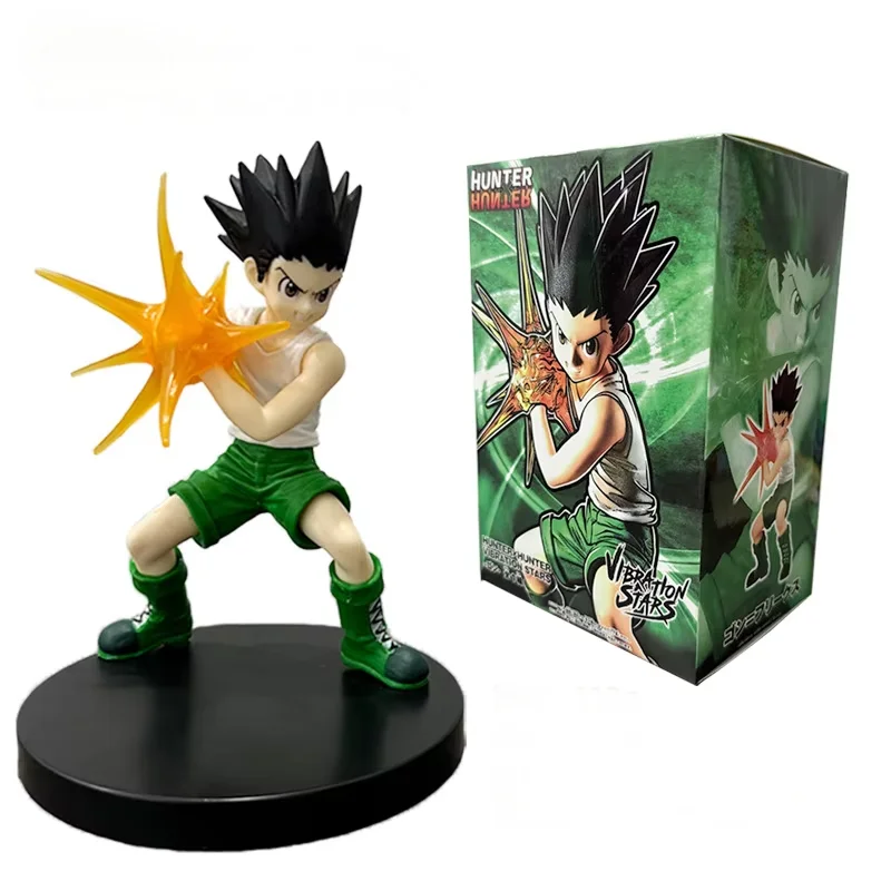 6 Styles Hunter X Hunter Japanese Anime Action Figure Anime GON FREECSS PVC Collectible action Figures Cartoon Figure Statue Toy