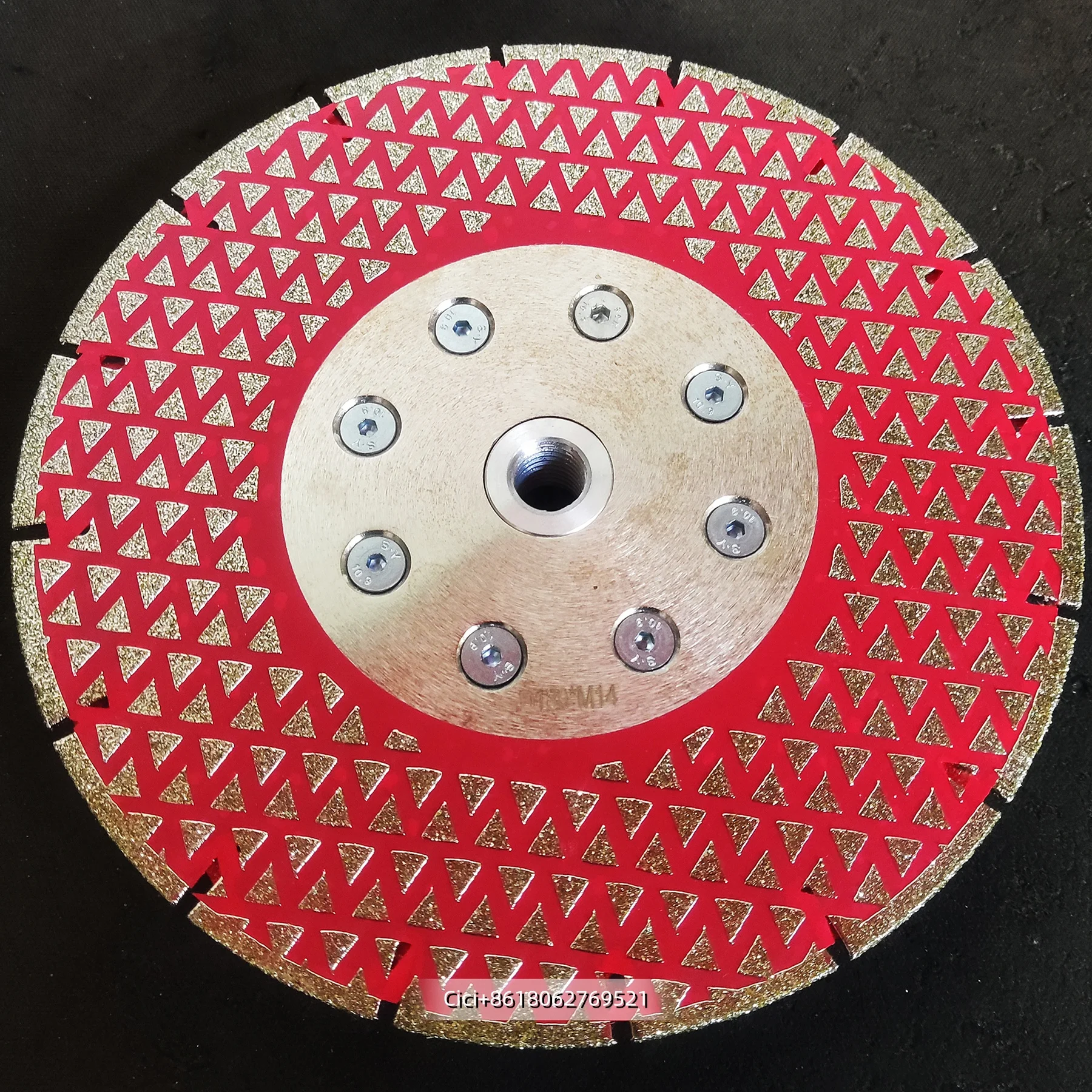 Hot Product Diamond Cutting Disc Electroplated 4.5inch 115mm 180 230 Red Blue Yellow Circular Wet Dry Marble Saw Blade