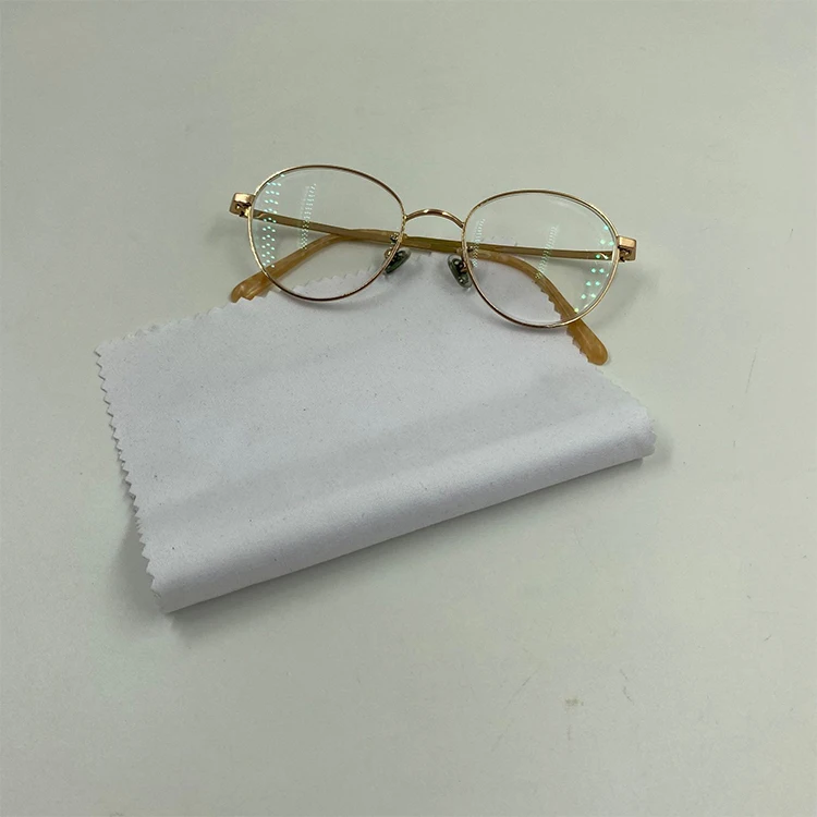 Wholesale Microfiber Thickened Eyewear Lens Cloth Cleaner Custom Logo Individually Package Watch Sunglasses Cleaning Cloth